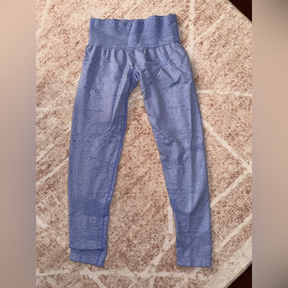 Periwinkle Digital Seamless Leggings NVGTN